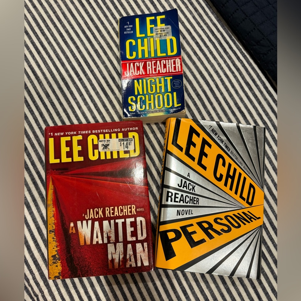 Lee Child Book lot